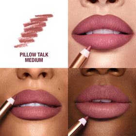 Charlotte Tilbury cap and tip detail highlighting smooth application