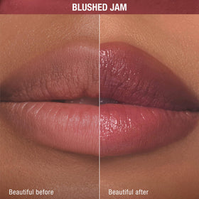 Charlotte Tilbury open bullet showing smooth balm texture for easy glide