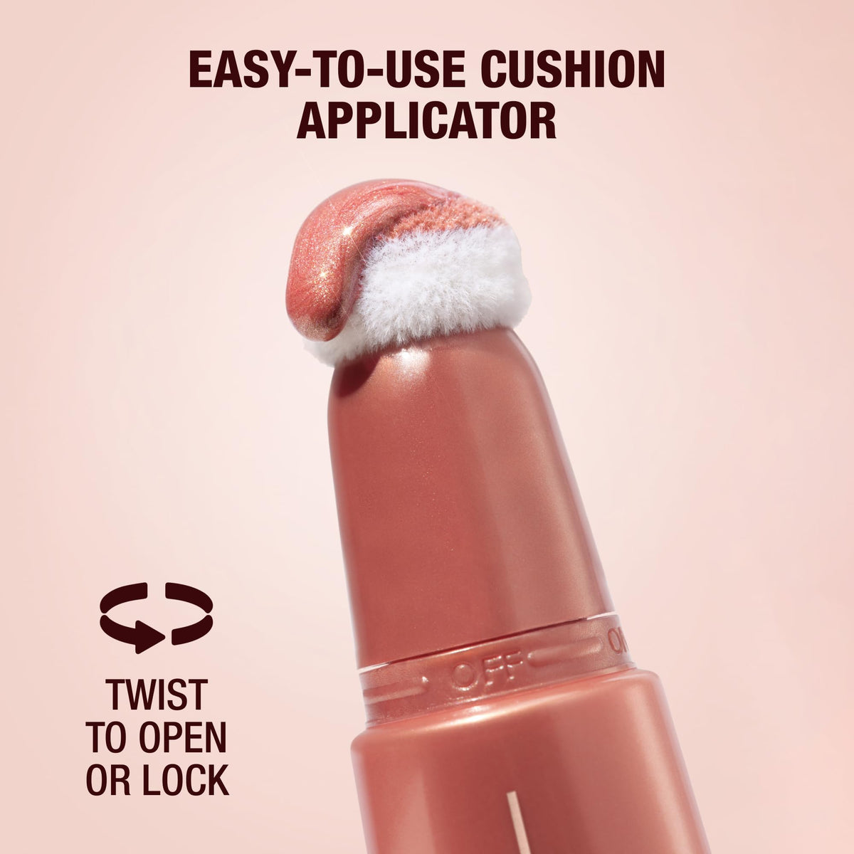 Charlotte Tilbury product next to daily makeup items demonstrating quick inclusion in routine