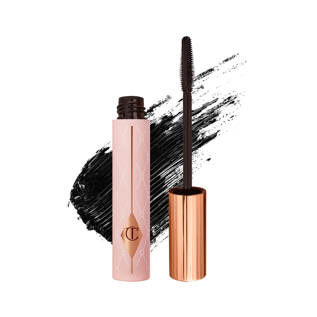 Charlotte Tilbury mascara hero tube showing elegant packaging and instant lift benefit