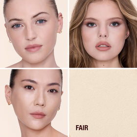 Charlotte Tilbury refill pressed powder closeup highlighting smooth finish benefit