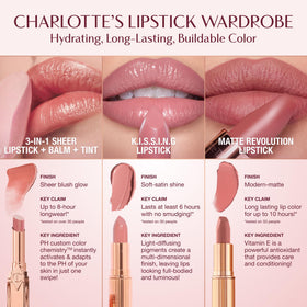 Charlotte Tilbury Sexy Sienna gift-ready packaging shows ribboned box benefit: ideal present