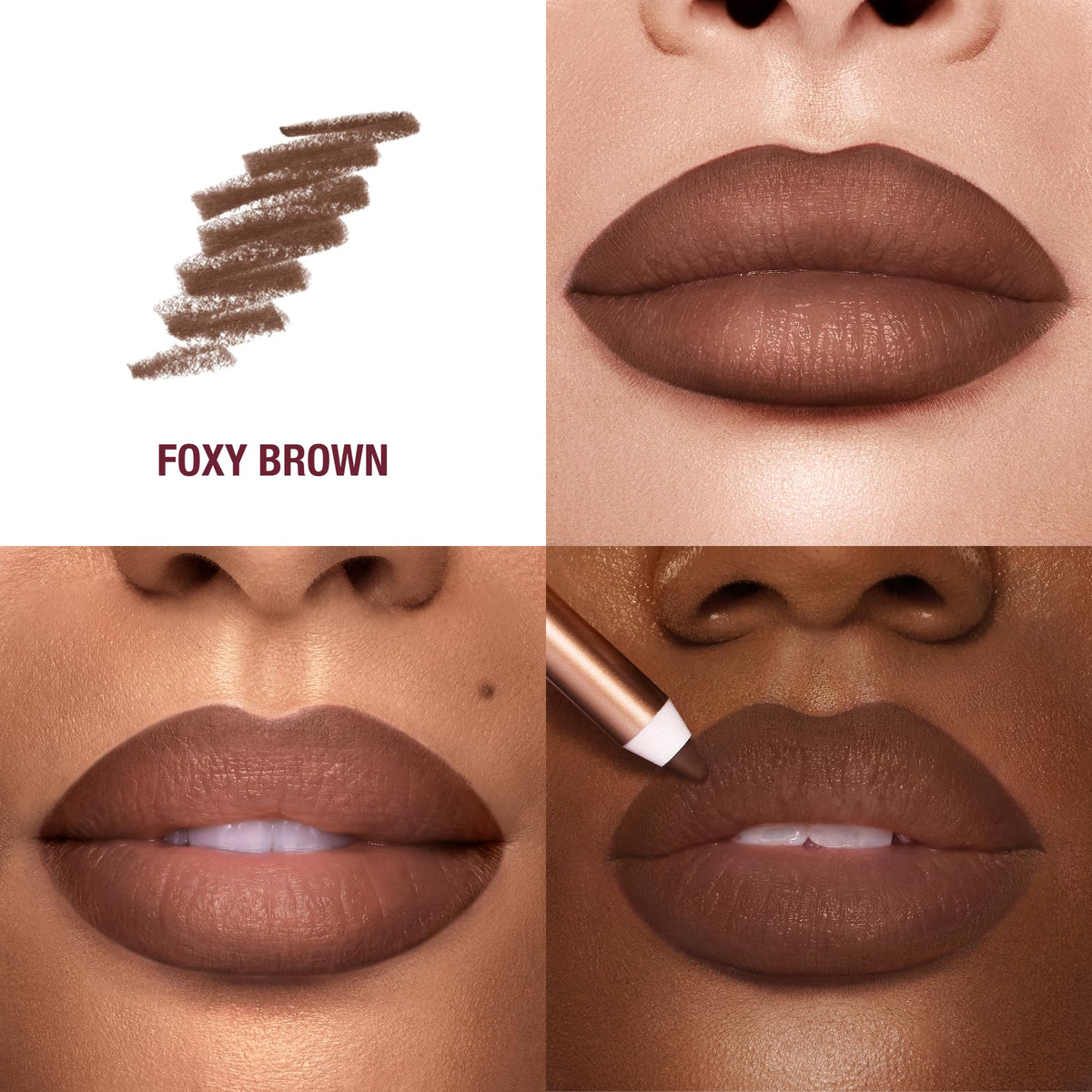 Charlotte Tilbury sharp tip close-up demonstrating precise application benefit