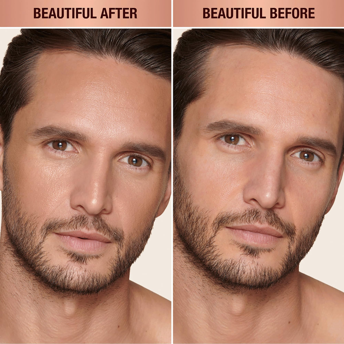 Charlotte Tilbury swatch on forearm blending into skin, demonstrates natural sun-kissed effect