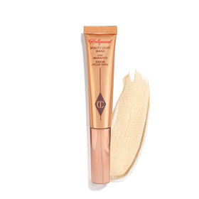 Charlotte Tilbury front packaging showing elegant wand and benefit luminous glow