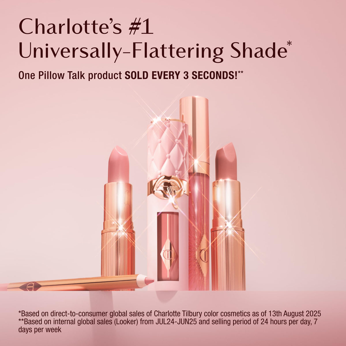 Charlotte Tilbury swatch texture on arm showing creamy buildable color payoff benefit