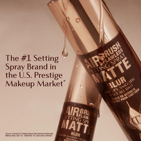 Charlotte Tilbury spray in travel pouch for portable long-lasting makeup setting