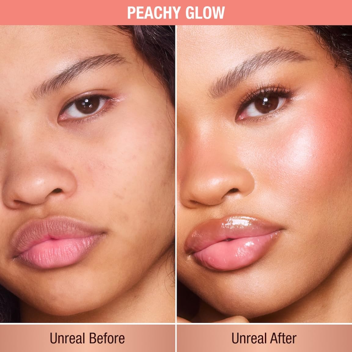 Charlotte Tilbury Unreal Blush Stick closed twist cap highlighting portable design and secure formula