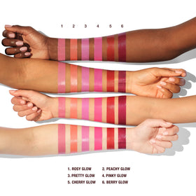 Charlotte Tilbury Unreal Blush Stick paired with Hollywood Complexion Brush showing recommended tools for blending