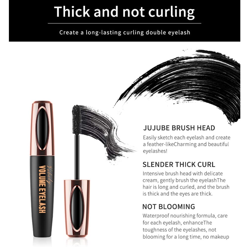 Charm Kiss wand and bristles detail for precise application and lash separation
