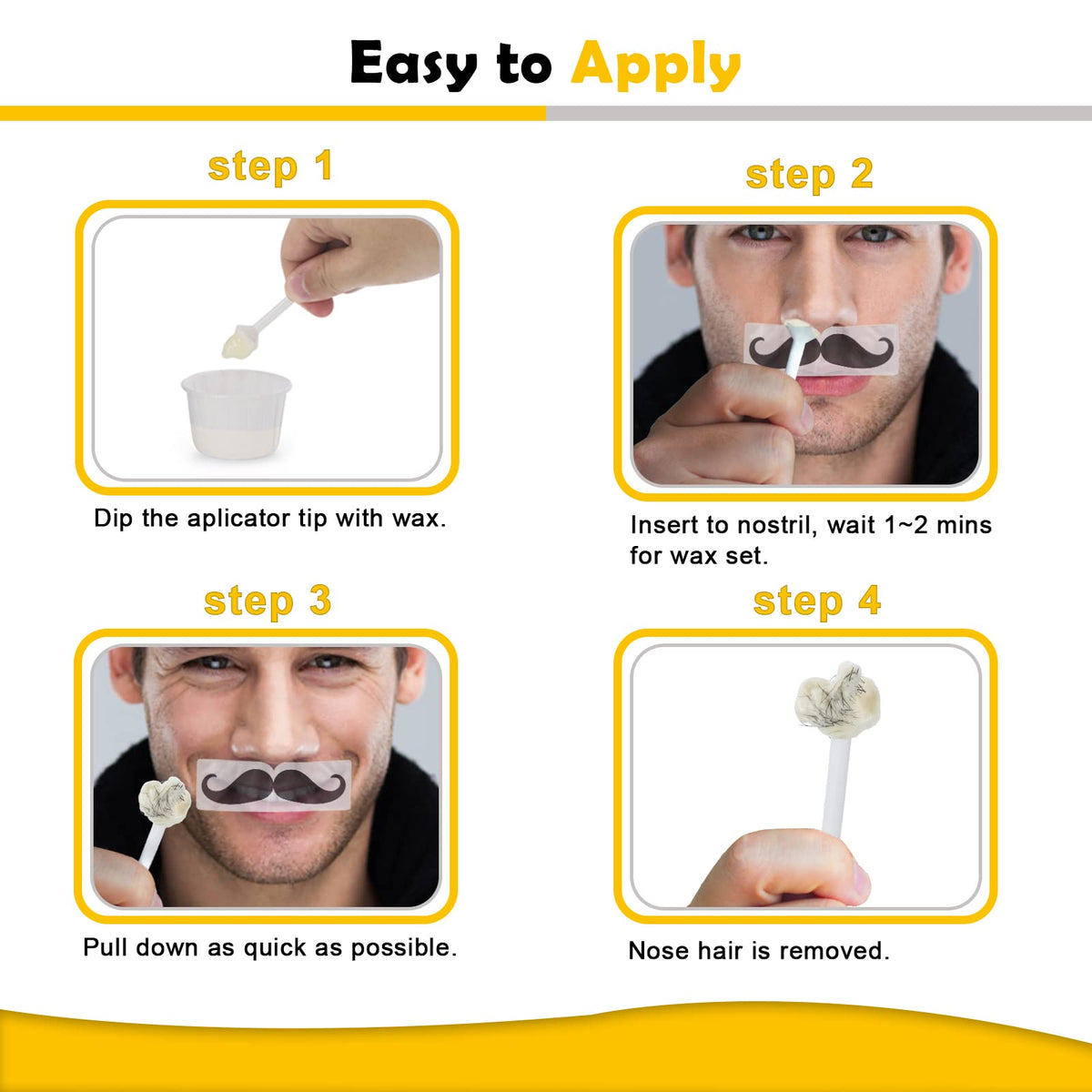 Charmonic applicator inserted demonstrating quick, precise removal
