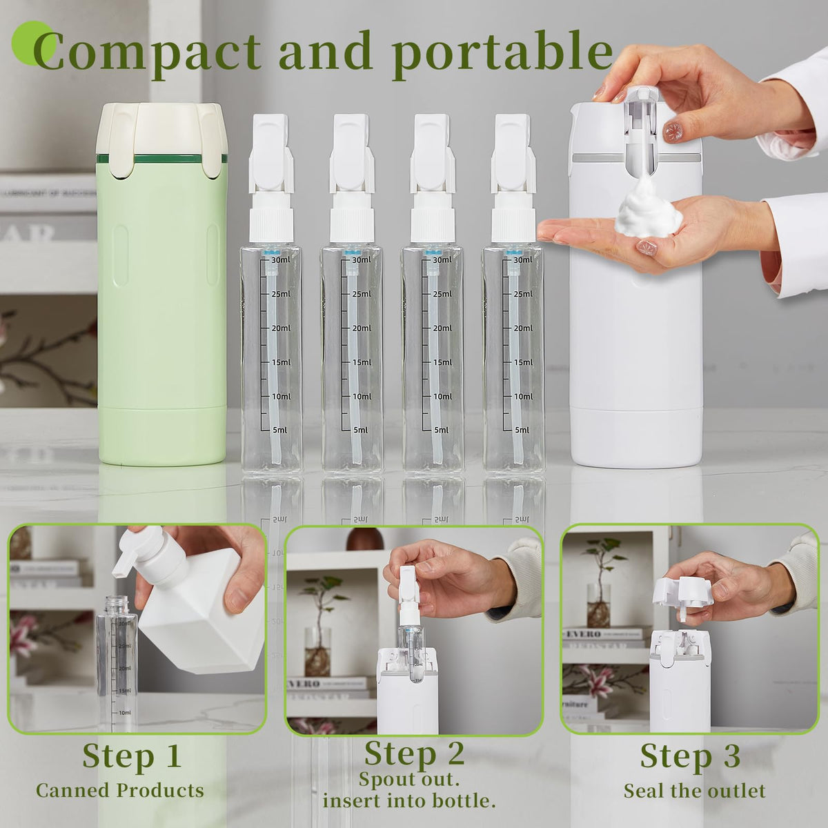 chefensty clear scale window displaying measurement marks for portion control