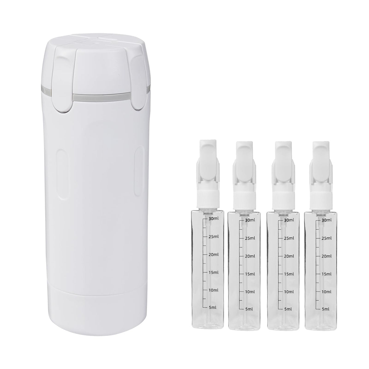 chefensty next to travel essentials illustrating compact travel size