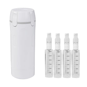 chefensty next to travel essentials illustrating compact travel size