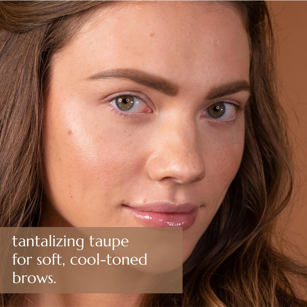Chella texture stroke on skin showing buildable taupe pigment and natural finish