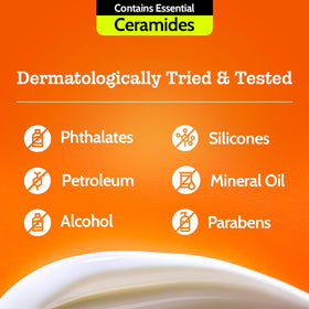 Chemist at Play lifestyle image of applying lotion to legs for softer skin