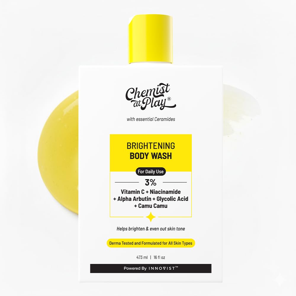 Chemist at Play front packaging shows product and benefits visibly