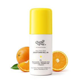 Chemist at Play roll-on front packaging showing product name and size for targeted brightening