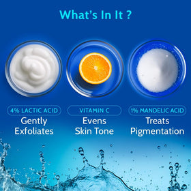 Chemist at Play product on bathroom shelf after shower showing daily routine compatibility benefit