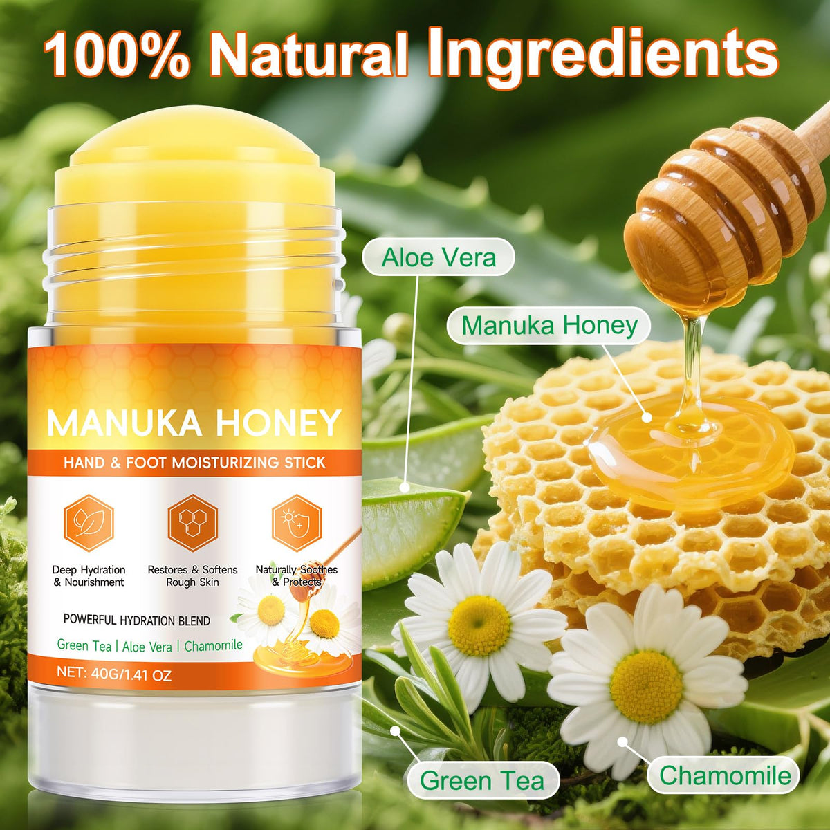 chenyayun balm texture swirl demonstrating lightweight, non-greasy absorption benefit