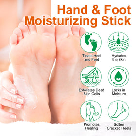chenyayun stick being applied to heel showing targeted dry-skin relief benefit