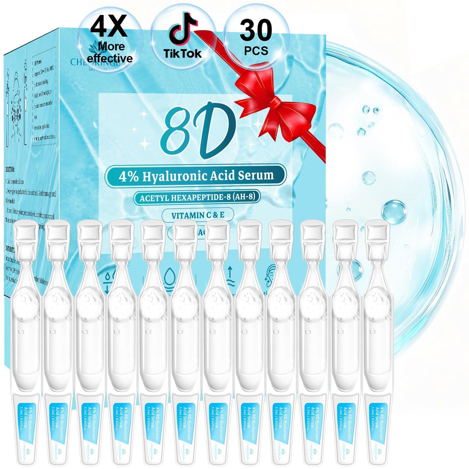 CHEOKINGBA front packaging showing 30 ampoules and branding, highlights travel convenience