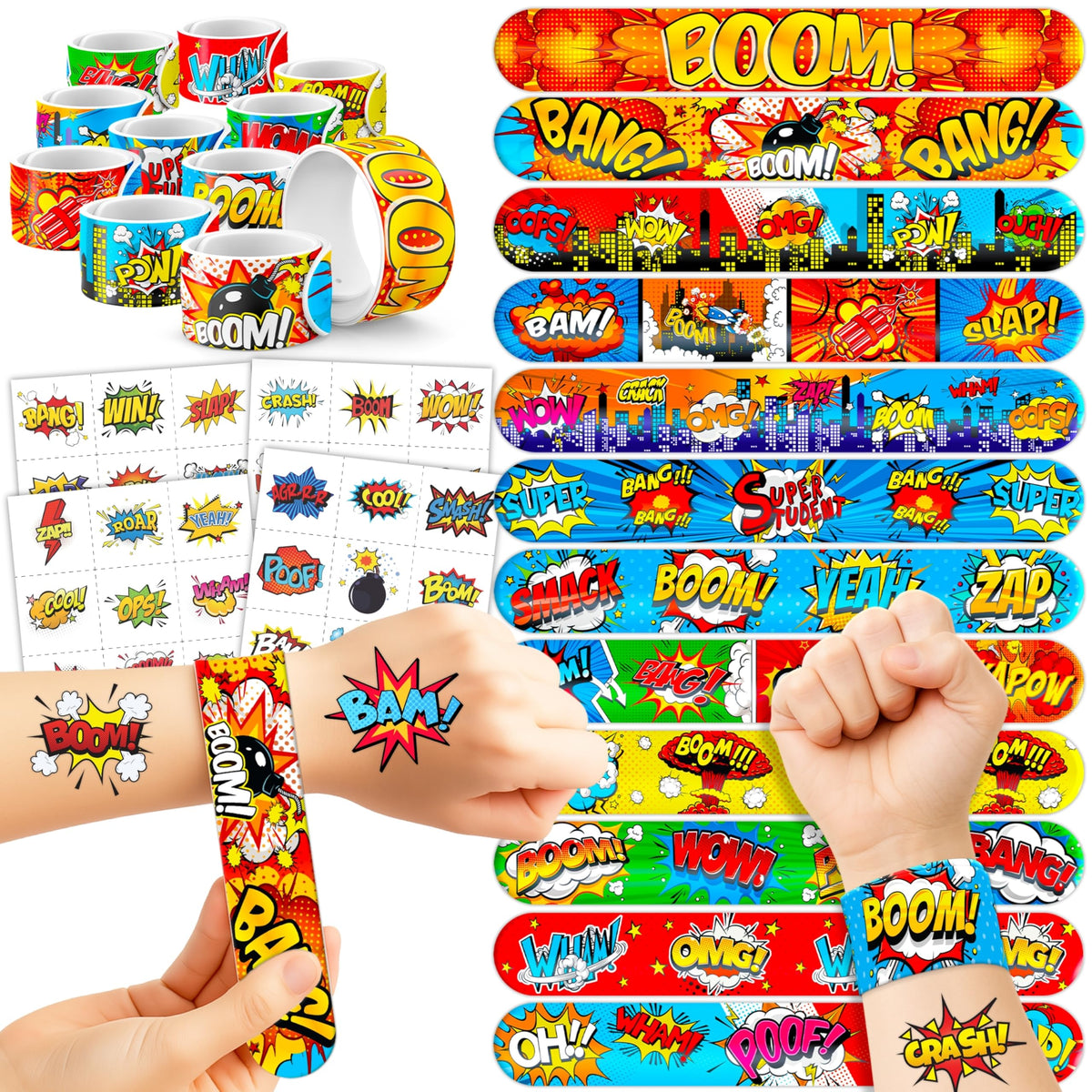 Cherisnowy front packaging showing hero-pow party set and value quantity