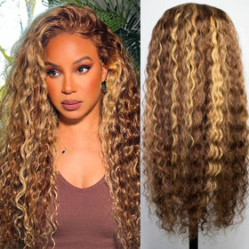 Chesma front packaged wig showing natural hairline and instant wear benefit