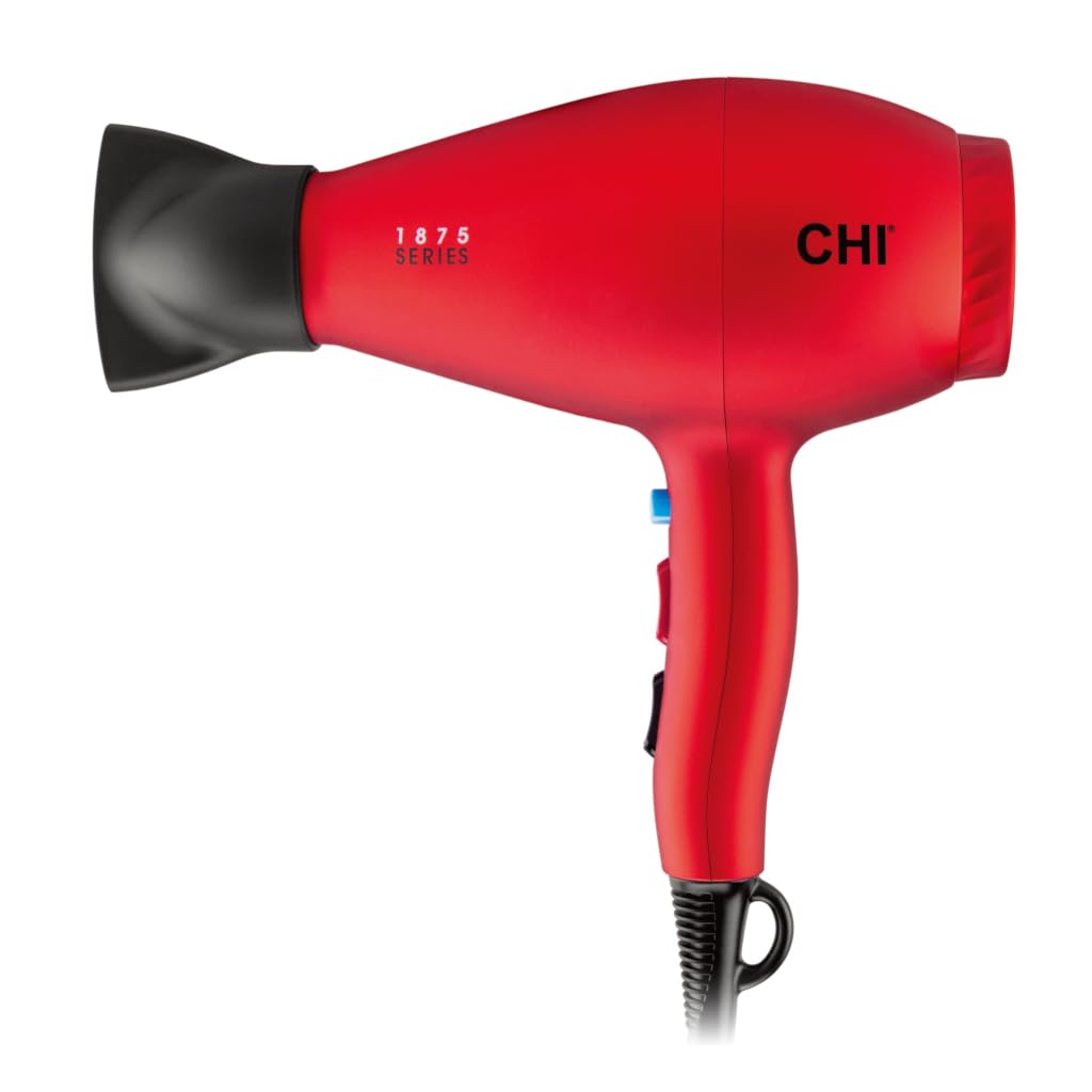 CHI 1875 front view showing design and attachments for fast salon-style drying