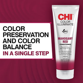 CHI close-up of conditioner texture demonstrating creamy color deposit and moisture