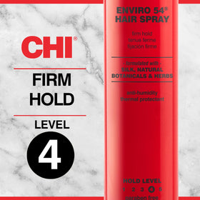 CHI enviro 54 fine mist texture illustrating lightweight, non-sticky finish
