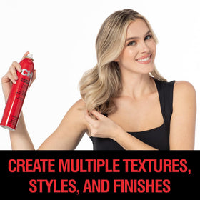 CHI can on salon shelf conveying professional-grade styling product