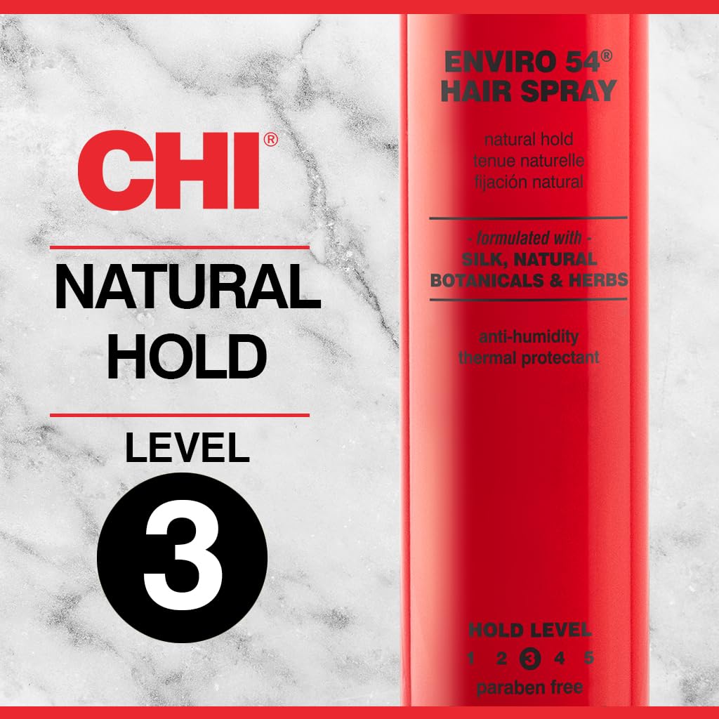 CHI lightweight mist closeup demonstrating fine texture and natural finish