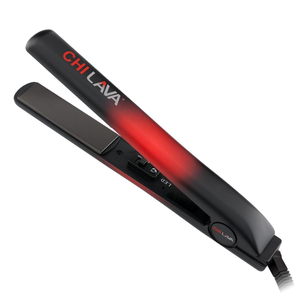 CHI flat iron front view showing sleek design and professional look