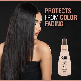 CHI-treated hair after use showing smoother strands and enhanced shine