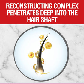 CHI Infra Silk Infusion before and after hair ends showing smoother, stronger-looking results