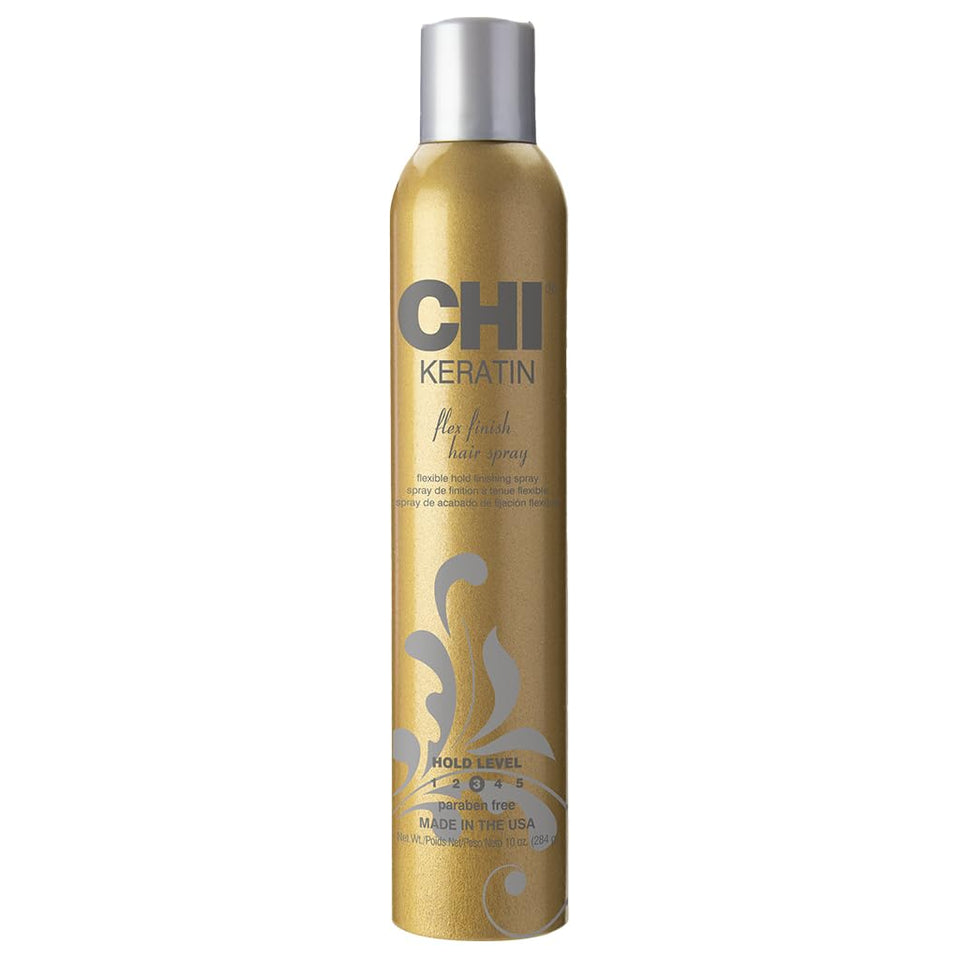 CHI front packaging showing product and keratin benefit