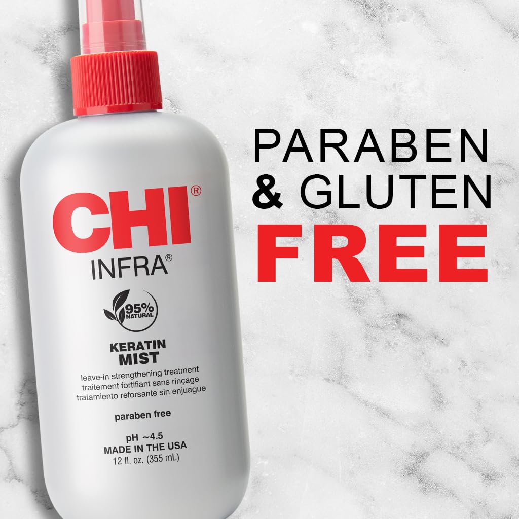 CHI Keratin Mist spray nozzle close-up for even application and control