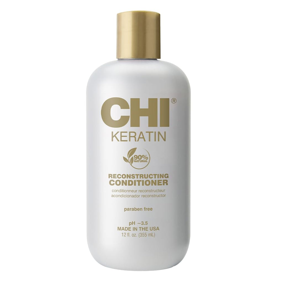CHI front packaging showing product and benefits for smoother hair