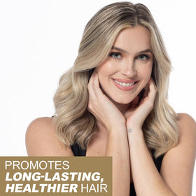 CHI in-use on wet hair demonstrating reconstructive smoothing benefit