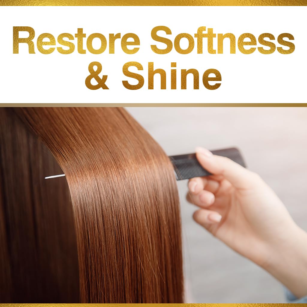 CHI keratin conditioner texture close-up highlighting smoothing action