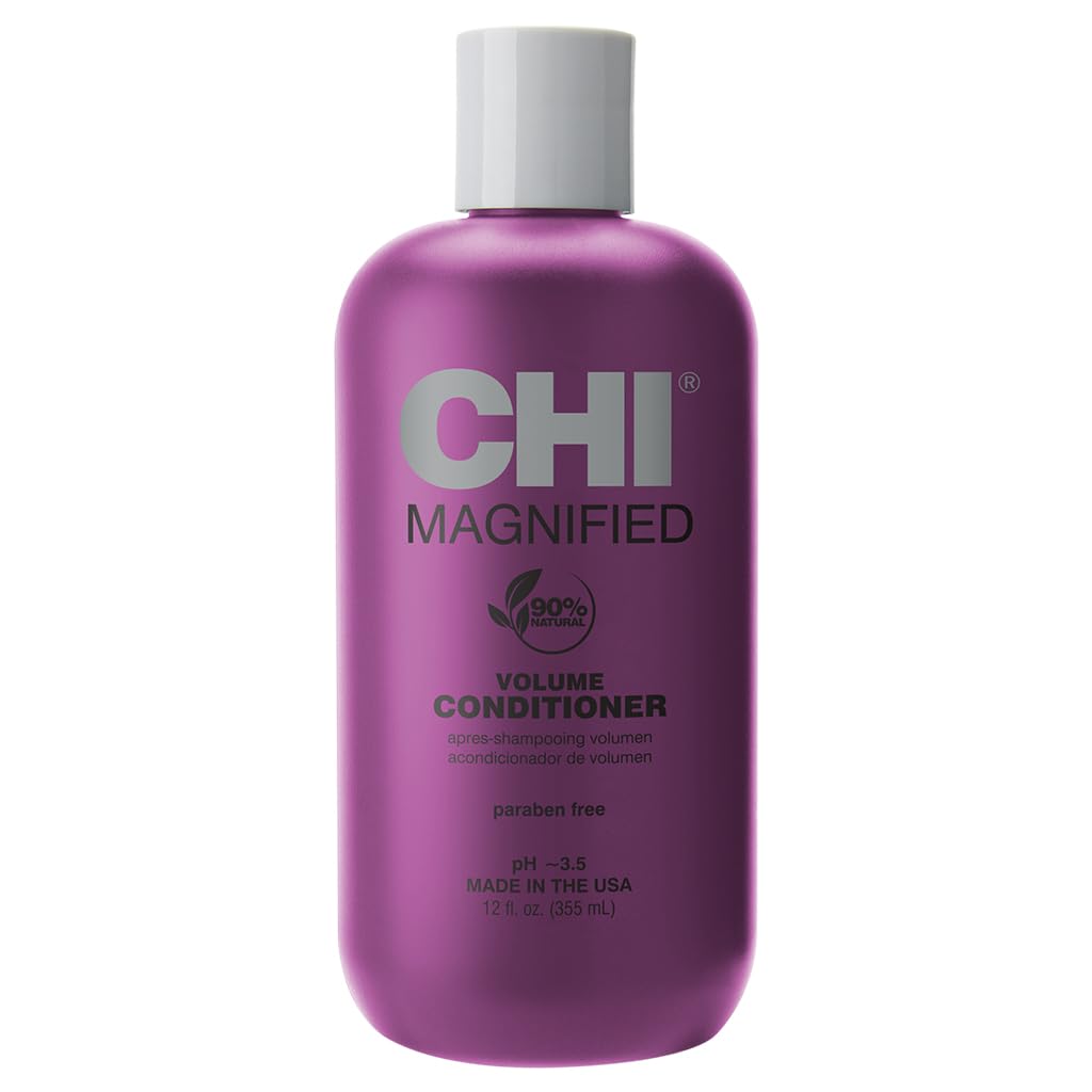 CHI bottle front packaging showing label and 12 oz size for clear product identification and confidence