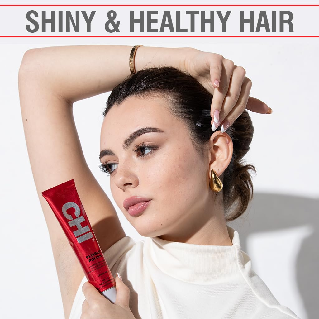 CHI before and after styling results, defines texture and natural movement