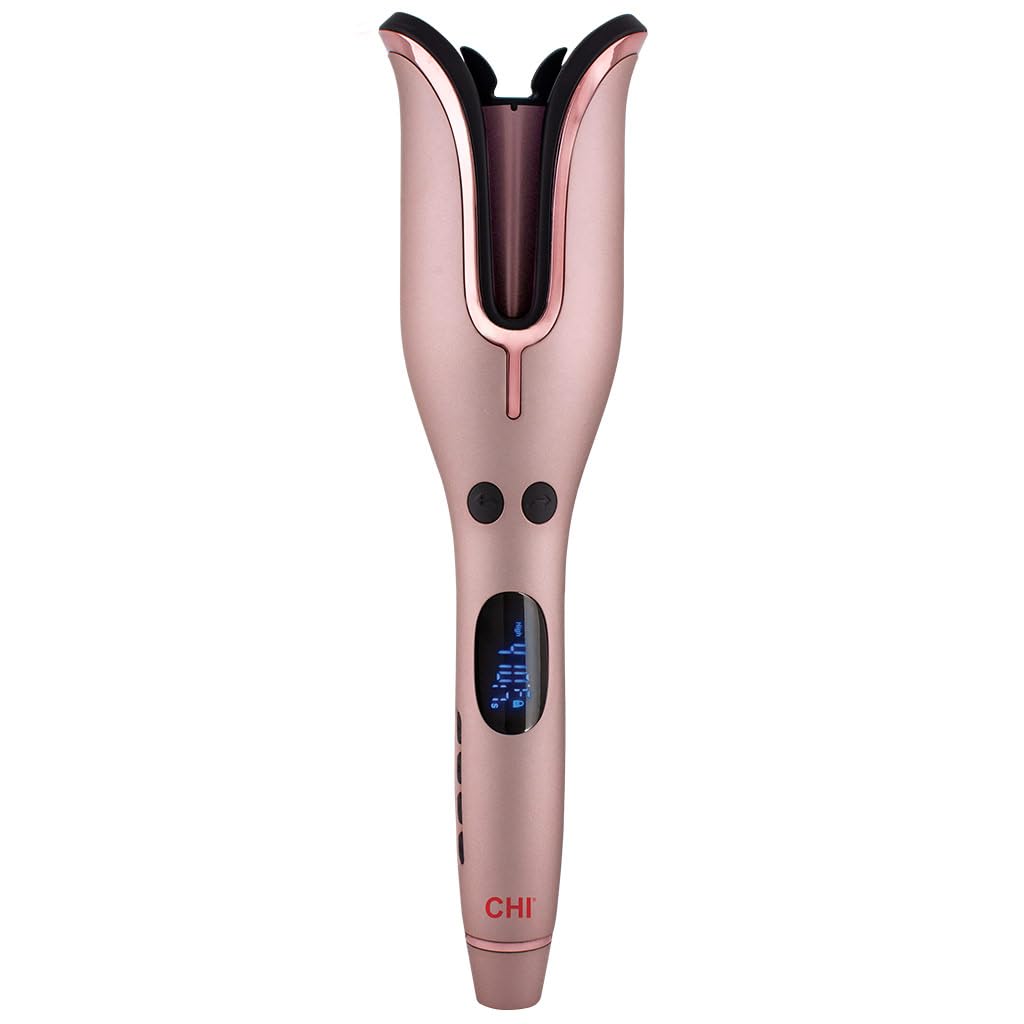 CHI front view of device showing rose gold finish and ergonomic grip, professional styling benefit
