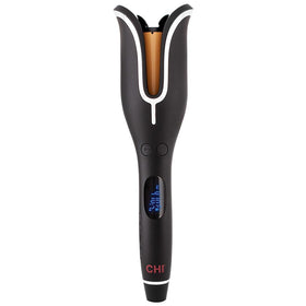 CHI Spin N Curl front view showing ergonomic handle and chamber for easy styling