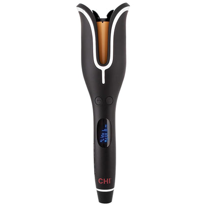 CHI Spin N Curl front view showing ergonomic handle and chamber for easy styling