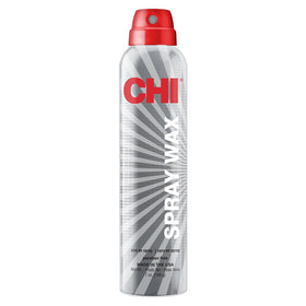CHI spray wax front packaging showing 7 oz can and branding benefit