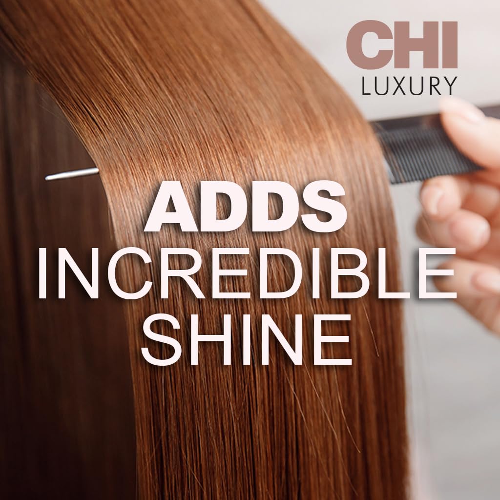 CHI applied by stylist in salon setting for professional styling benefits