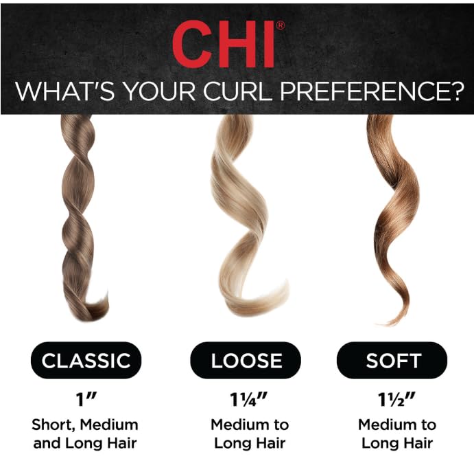 CHI temperature controls and digital display for precise heat settings