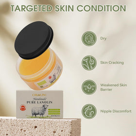 Chialing open jar texture close-up highlighting rich emollient feel